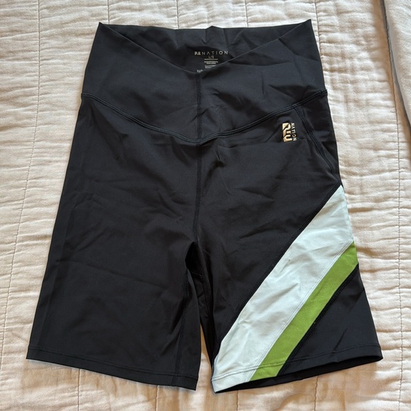 P.E. NATION // sprint time bike short in black - Picture 6 of 8